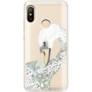 Прозрачный чехол Uprint Xiaomi Mi A2 Lite Swan