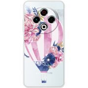 Чохол зі стразами Tecno Spark 30 4G Pink Air Baloon
