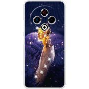 Чохол зі стразами Tecno Spark 30 4G Girl with Umbrella