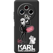 Чорний чохол BoxFace Tecno Spark 30 4G For Karl