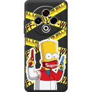 Чорний чохол BoxFace Tecno Spark 30 4G White Bart