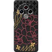 Чорний чохол BoxFace Tecno Spark 30 4G FranceFlowers