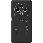 Чорний чохол BoxFace Tecno Spark 30 4G Minimalistic
