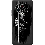 Чорний чохол BoxFace Tecno Spark 30 4G Kyiv