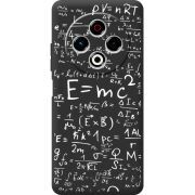Чорний чохол BoxFace Tecno Spark 30 4G E=mc2