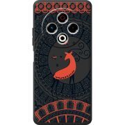 Чорний чохол BoxFace Tecno Spark 30 4G Ornament
