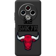 Чорний чохол BoxFace Tecno Spark 30 4G Не Бикуй