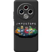 Чорний чохол BoxFace Tecno Spark 30 4G Among Us Impostors