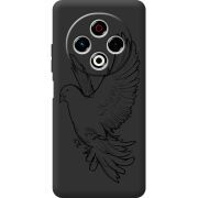 Чорний чохол BoxFace Tecno Spark 30 4G Dove