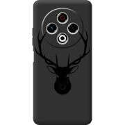 Чорний чохол BoxFace Tecno Spark 30 4G Deer