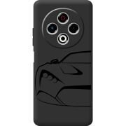 Чорний чохол BoxFace Tecno Spark 30 4G Sportcar