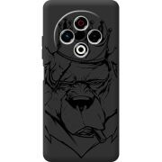 Чорний чохол BoxFace Tecno Spark 30 4G Bear King