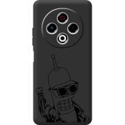 Чорний чохол BoxFace Tecno Spark 30 4G 