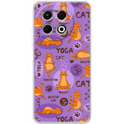 Чохол BoxFace Tecno Spark 30 Pro 4G Yoga Cat