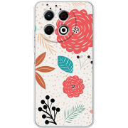 Чохол BoxFace Tecno Spark 30 Pro 4G Line Flowers