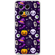 Чохол BoxFace Tecno Spark 30 Pro 4G Halloween Purple Mood