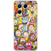 Чохол BoxFace Tecno Spark 30 Pro 4G Rick and Morty