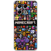 Чохол BoxFace Tecno Spark 30 Pro 4G Minecraft Mobbery