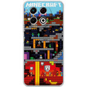 Чохол BoxFace Tecno Spark 30 Pro 4G Minecraft Lode Runner
