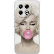 Чохол BoxFace Tecno Spark 30 Pro 4G Marilyn Monroe Bubble Gum