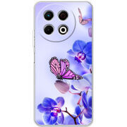 Чохол BoxFace Tecno Spark 30 Pro 4G Orchids and Butterflies