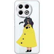 Прозорий чохол BoxFace Tecno Spark 30 Pro 4G Just a Girl