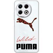 Прозорий чохол BoxFace Tecno Spark 30 Pro 4G Wild Cat