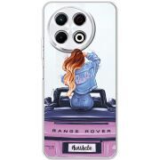 Прозорий чохол BoxFace Tecno Spark 30 Pro 4G Boss Babe