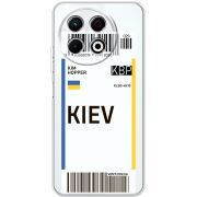 Прозорий чохол BoxFace Tecno Spark 30 Pro 4G Ticket Kiev