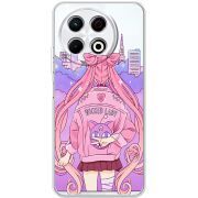 Прозорий чохол BoxFace Tecno Spark 30 Pro 4G Wiked Lady