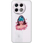 Прозорий чохол BoxFace Tecno Spark 30 Pro 4G Selena Gomez