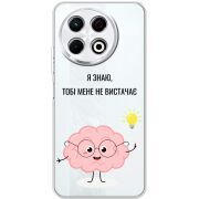 Прозорий чохол BoxFace Tecno Spark 30 Pro 4G Тобі Мене не Вистачає