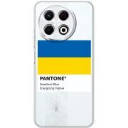 Прозорий чохол BoxFace Tecno Spark 30 Pro 4G Pantone вільний синій