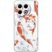 Прозорий чохол BoxFace Tecno Spark 30 Pro 4G Japanese Koi Fish