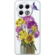 Прозорий чохол BoxFace Tecno Spark 30 Pro 4G My Bouquet