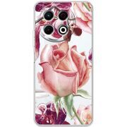 Прозорий чохол BoxFace Tecno Spark 30 Pro 4G Rose