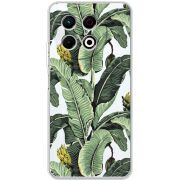 Прозорий чохол BoxFace Tecno Spark 30 Pro 4G Banana Leaves