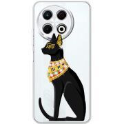 Чохол зі стразами Tecno Spark 30 Pro 4G Egipet Cat