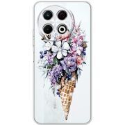 Чохол зі стразами Tecno Spark 30 Pro 4G Ice Cream Flowers
