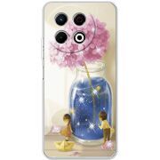 Чохол зі стразами Tecno Spark 30 Pro 4G Little Boy and Girl