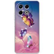 Чохол зі стразами Tecno Spark 30 Pro 4G Butterflies