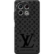 Чорний чохол BoxFace Tecno Spark 30 Pro 4G LV Style