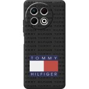 Чорний чохол BoxFace Tecno Spark 30 Pro 4G Tommy Print