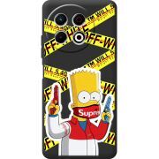 Чорний чохол BoxFace Tecno Spark 30 Pro 4G White Bart