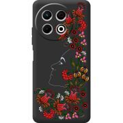 Чорний чохол BoxFace Tecno Spark 30 Pro 4G 3D Ukrainian Muse
