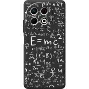 Чорний чохол BoxFace Tecno Spark 30 Pro 4G E=mc2