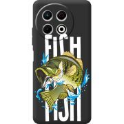 Чорний чохол BoxFace Tecno Spark 30 Pro 4G Fish