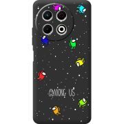 Чорний чохол BoxFace Tecno Spark 30 Pro 4G Among Us Invisible
