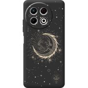 Чорний чохол BoxFace Tecno Spark 30 Pro 4G Moon