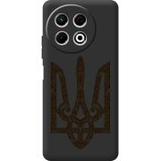 Чорний чохол BoxFace Tecno Spark 30 Pro 4G Ukrainian Trident